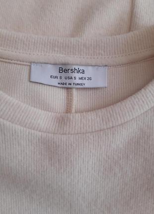 Стильное, тепленькое платье футболка под поясок bershka9 фото