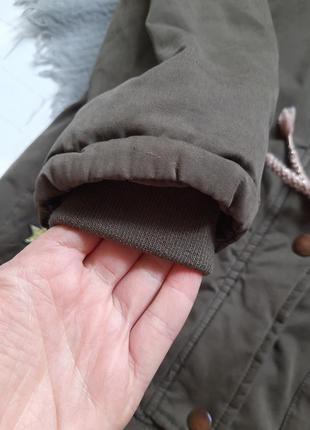 Куртка парка george с единорогом бирка 5-6 лет2 фото