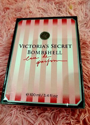 Эпатажный шик-парфюм victoria's secret bombshell 100ml абсолютно новый запечатан (лиц.)!!!