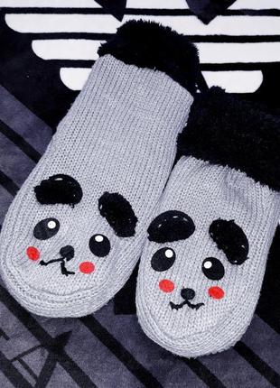 Супер теплі шкарпетки - тапочки2 фото