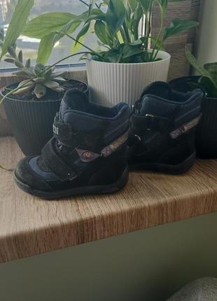 Дитячі чоботи, зима-осінь, 21 розмір, зимові чоботи, зимние ботинки4 фото