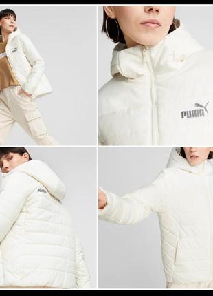 Куртка жіноча ( оригінал) puma ess padded jacket  84894065 .