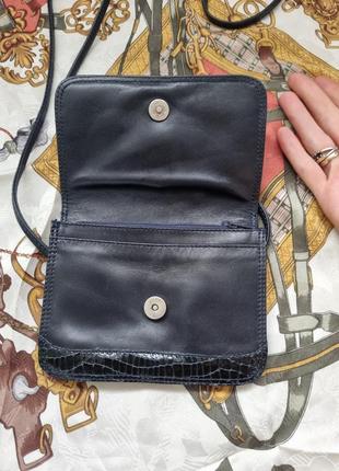Мини сумка винтаж, микро сумка, винтажная сумочка, сумочка кошелек, сумка кроссбоди3 фото