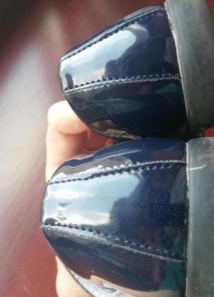 Нарядные кожаные лакированные туфельки lapsi3 фото