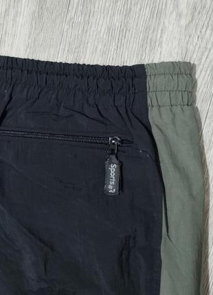 Мужские спортивные штаны с подкладкой / race / брюки / мужская одежда /6 фото