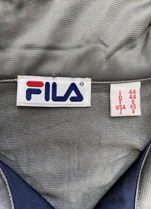 Fila олимпийка мужская фила винтажная с лампасами томы хилфигер фила ветровка кофта сопкая винтаж оригинал tommy hilfiger s nike4 фото