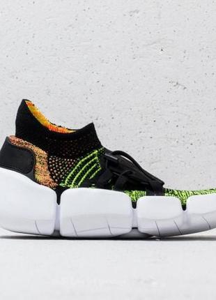 Текстильные кроссовки носка nike footscape flyknit dm volt и bright mango
 39-40 размер6 фото