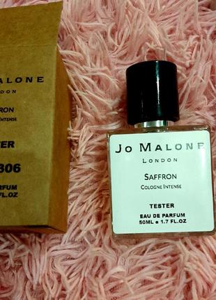 Тестер бомбическая новинка парфюм-унисекс jo malone saffron cologne intense 50ml абсолютно новый1 фото