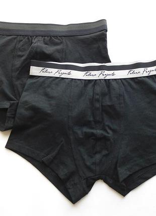 Мужские трусы боксерки primark 2 шт. с