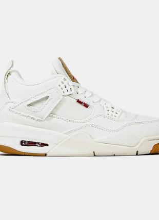 Nike air jordan 4 levi's 'white denim'