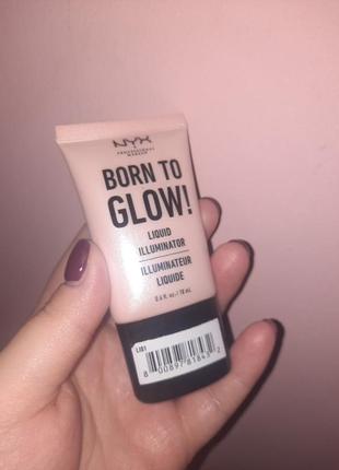 Хайлайтер nyx born to glow,sunbeam