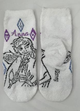 Носки плюшевые шкарпетки 2-3 года р. 23-26 disney frozen2 фото