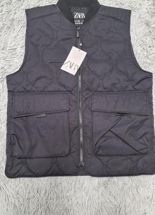 Жилет жилетка безрукавка zara