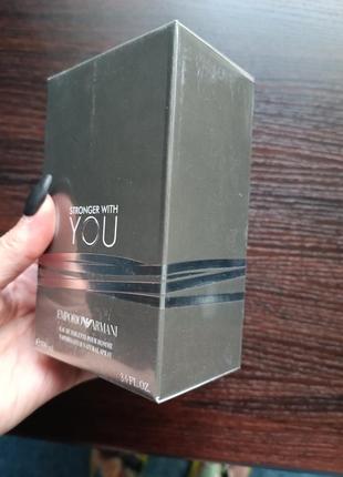 Giorgio armani emporio stronger with you edt 100 ml4 фото