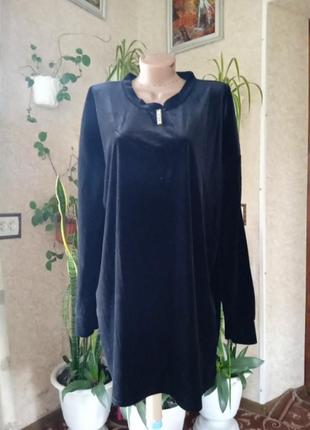 Платтячко велюр р 50-56.