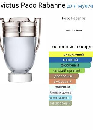 Paco rabanne invictus edt 100 ml3 фото