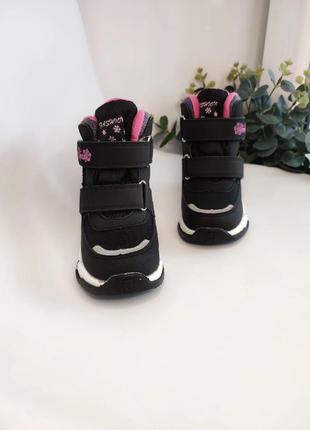 Зимние термо ботинки для девочек3 фото
