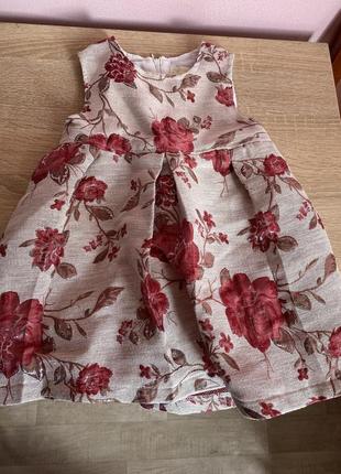 Платье для девочки 3-4 года