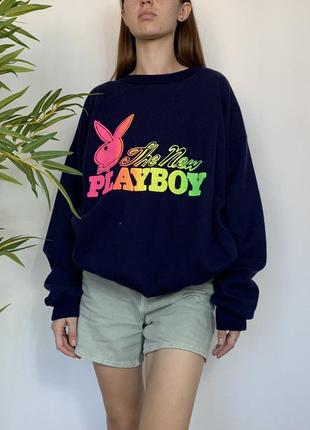 Винтажный свитшот playboy1 фото