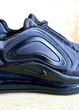 Nike air max 720 black purple1 фото