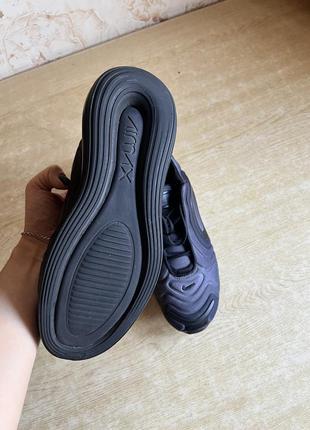 Nike air max 720 black purple5 фото