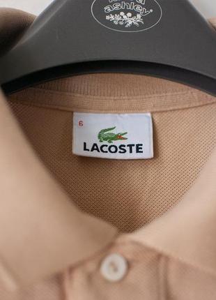 Шикарне поло lacoste (made in 54)3 фото