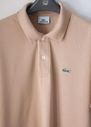 Шикарне поло lacoste (made in 54)2 фото