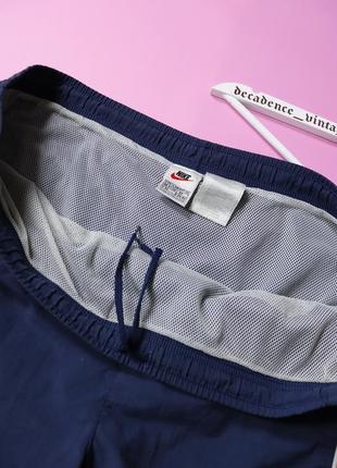 Винтажные шорты nike big logo 90s спортивные для плавания vintage swoosh travis scott polo rl vtg винтажные шорты6 фото
