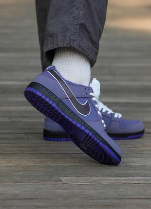 Кроссовки nike sb dunk purple lobster2 фото