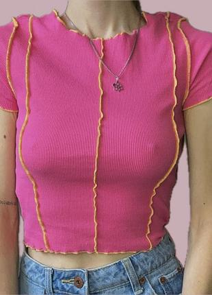 Стильний топ печворк xs