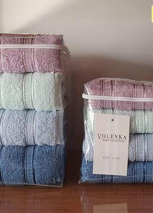 Махровые полотенца очень качественные набор 4 шт4 фото