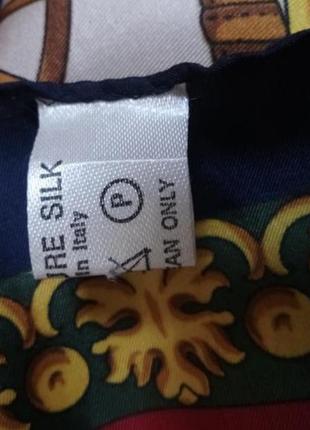 Вінтажна хустка шовк італію