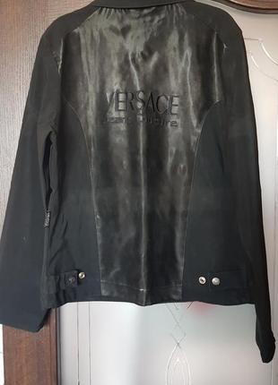 Куртка "versace", размер м, l2 фото