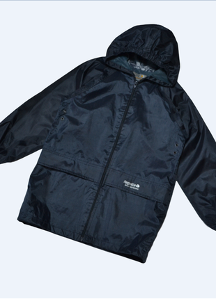 Темно-синий дождевик куртка regatta на мальчика 5-6 лет3 фото