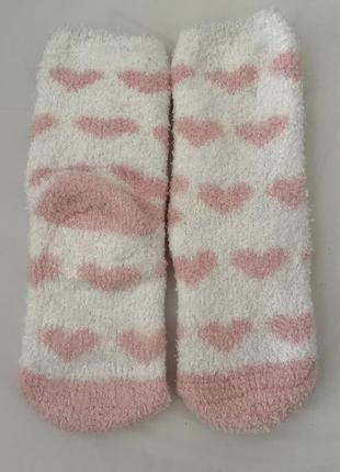 Носки плюшеві шкарпетки антиковзаючі primark 3-4 р eur 27-28