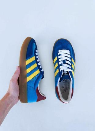 Кроссовки adidas gazelle x gucci5 фото