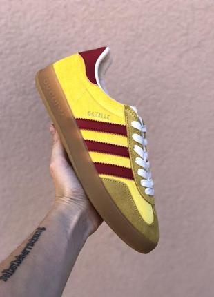 Кросівки adidas gazelle × gucci9 фото