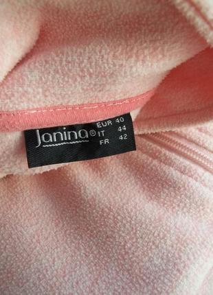 ( м - 46 р ) флисовая кофта женская свитер на молнии б / у7 фото