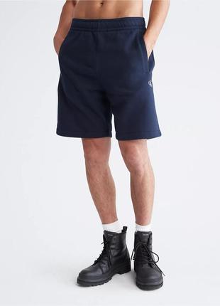 Нові шорти calvin klein (ck navy fleece shorts) з америкі 32 (m),34 (l)