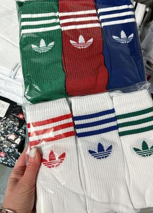 Носки адидас высокие. носки adidas кольровые