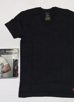 Набор 3 в 1 базовые черные футболки polo ralph lauren1 фото