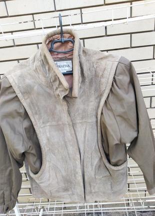 Куртка (замш+хлопок),унисекс, размер м.