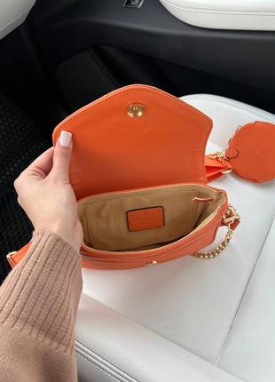 Жіноча сумка lv orange6 фото