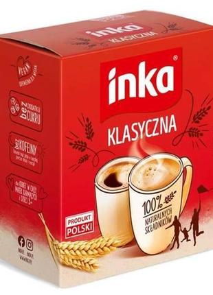 Кофейный напиток растворимый ячменный inka, 150г (польша), без кофеина