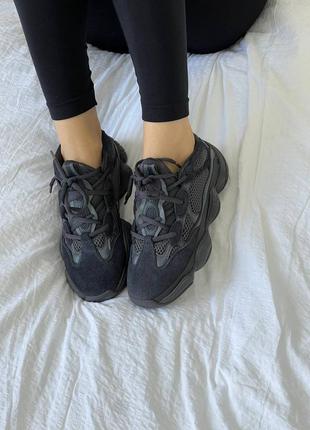 Кроссовки adidas yeezy 500 utility black7 фото