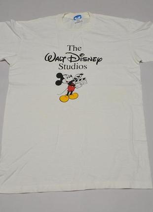 Вінтажна футболка вінтаж мерч walt disney studios mickey mouse made in usa - m2 фото