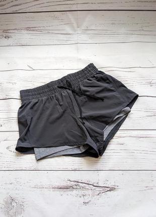 Спортивные двойные шорты от h&m