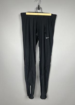 Nike dry fit женские лосины термо штаны