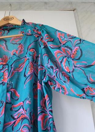 Роскошная блуза из шифона6 фото