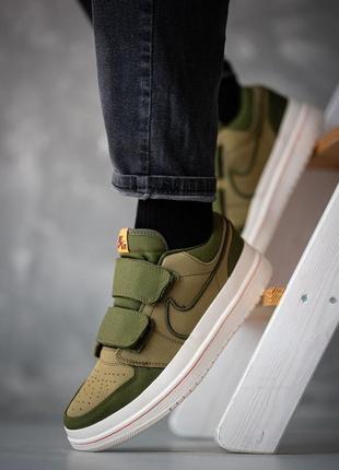 Демисезонное зеленое хаки кроссовки на липучках nike sb зеленые мужские кроссовки на липучках nike sb